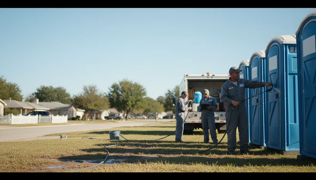 Long-Term Portable Toilet Rental in Troutman, NC near me